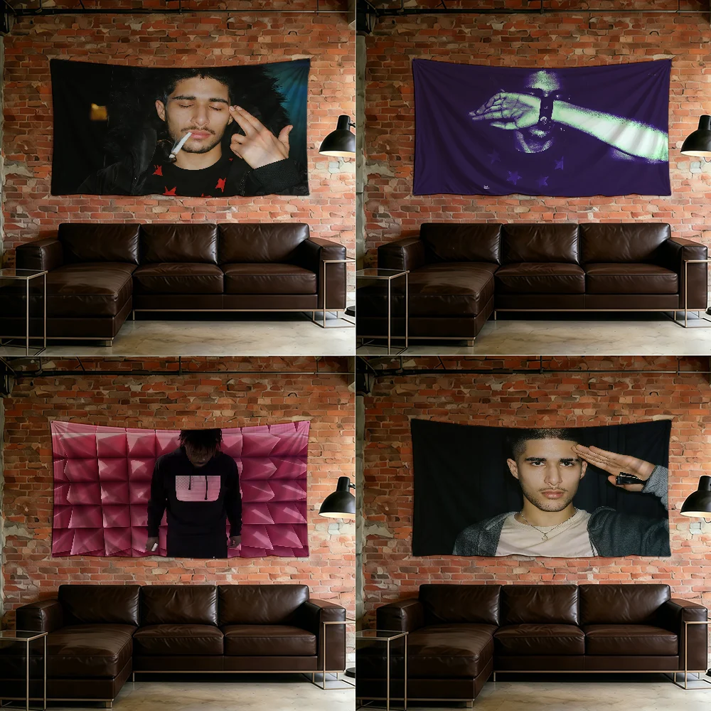 Rapper Fakemink Flag For Room Dorm Camping Picnic Art Style Garage Bar Wall Decoration Banner