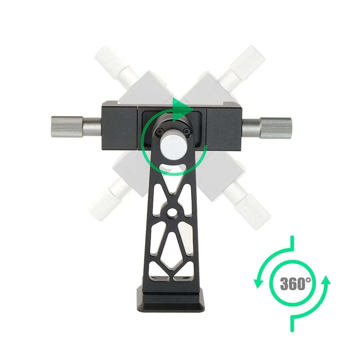 ABRI_Camera Mounting Clip Horizontal and Vertical Shooting Cell Phone Clip Rotatable Tripod Clip Photography Tabletop Bracket