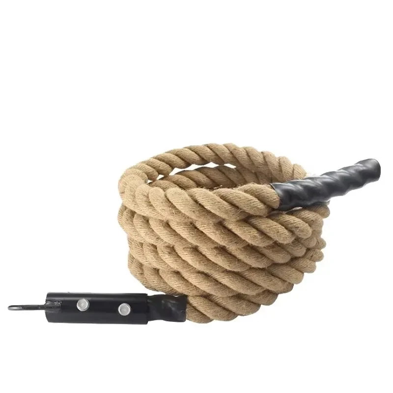 

Solid Polyester Workout Battle Rope Reinforced Tough Body Safe Reliable Performance For Indoor Fitness Training