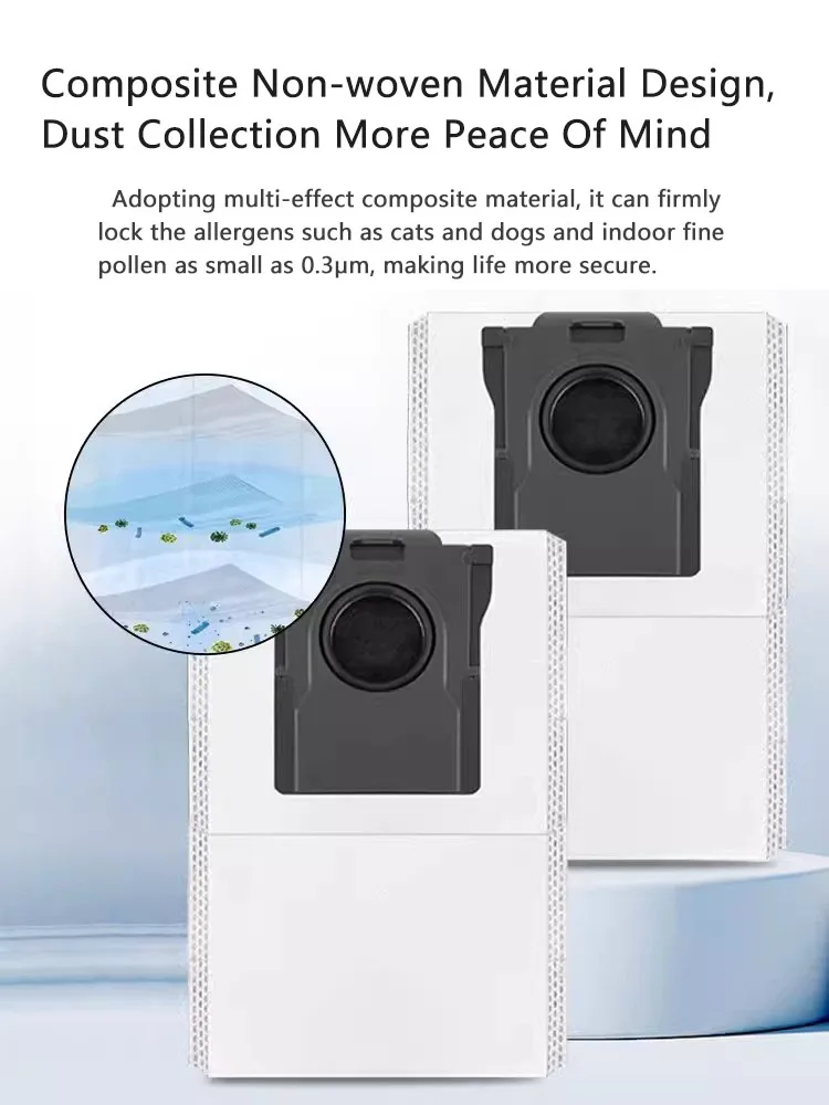 Dreame X30 X40 X50 Ultra X30 Ultra S30 Pro Ultra الأجهزة المنزلية كيس لجميع الغبار مكنسة كهربائية استبدال أجزاء كيس النفايات