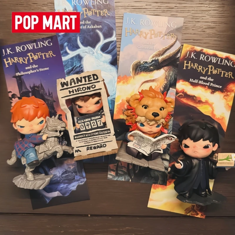 Hot Cute Pop Mart Hirono Harry Potte Series Handheld High Quality Surprise Blind Box Desktop Decoration Collection Cute Gifts