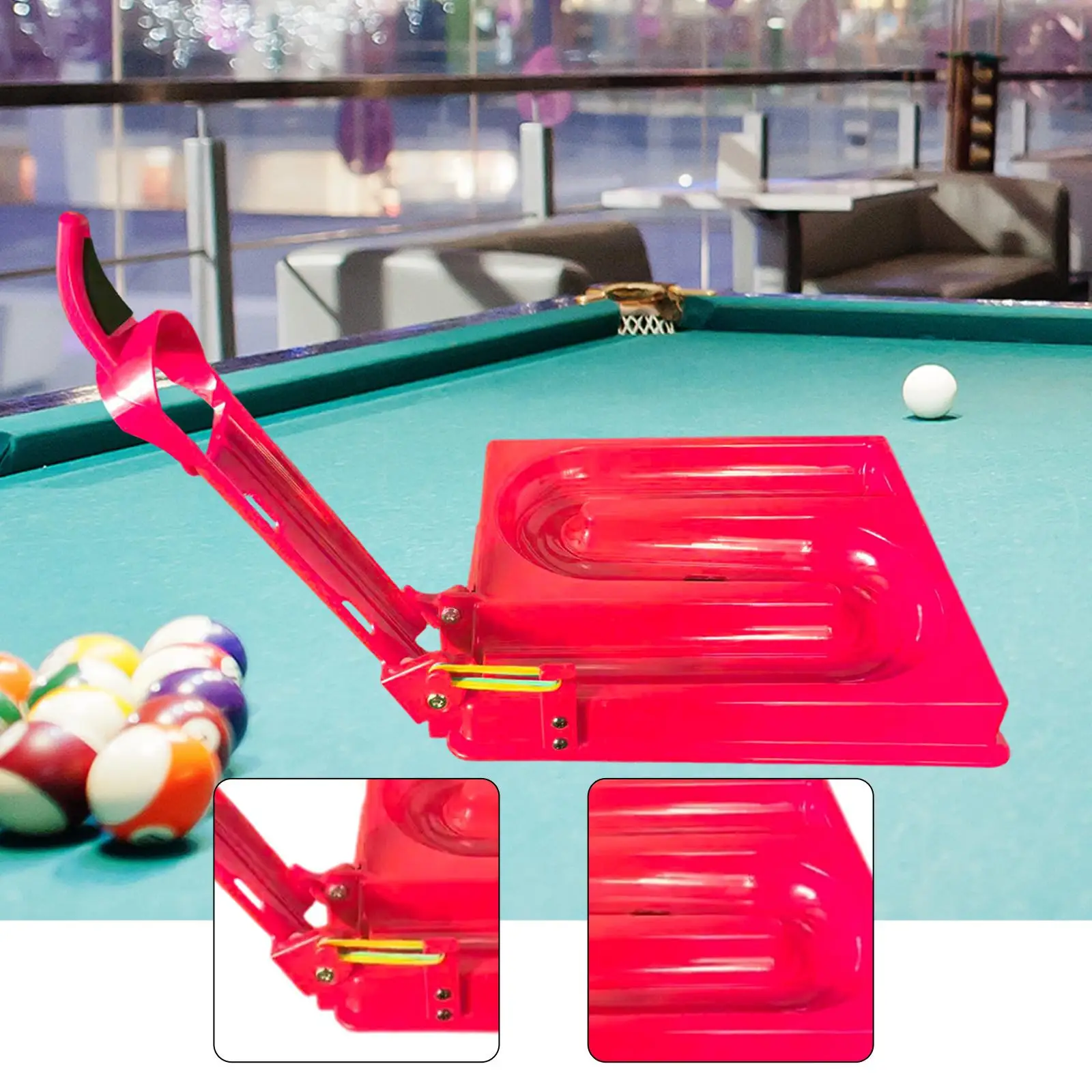

Портативная тренировочная стойка-пусковая установка для бильярда, идеальный инструмент для отработки угла, аксессуары для бильярда для профессиональных игроков