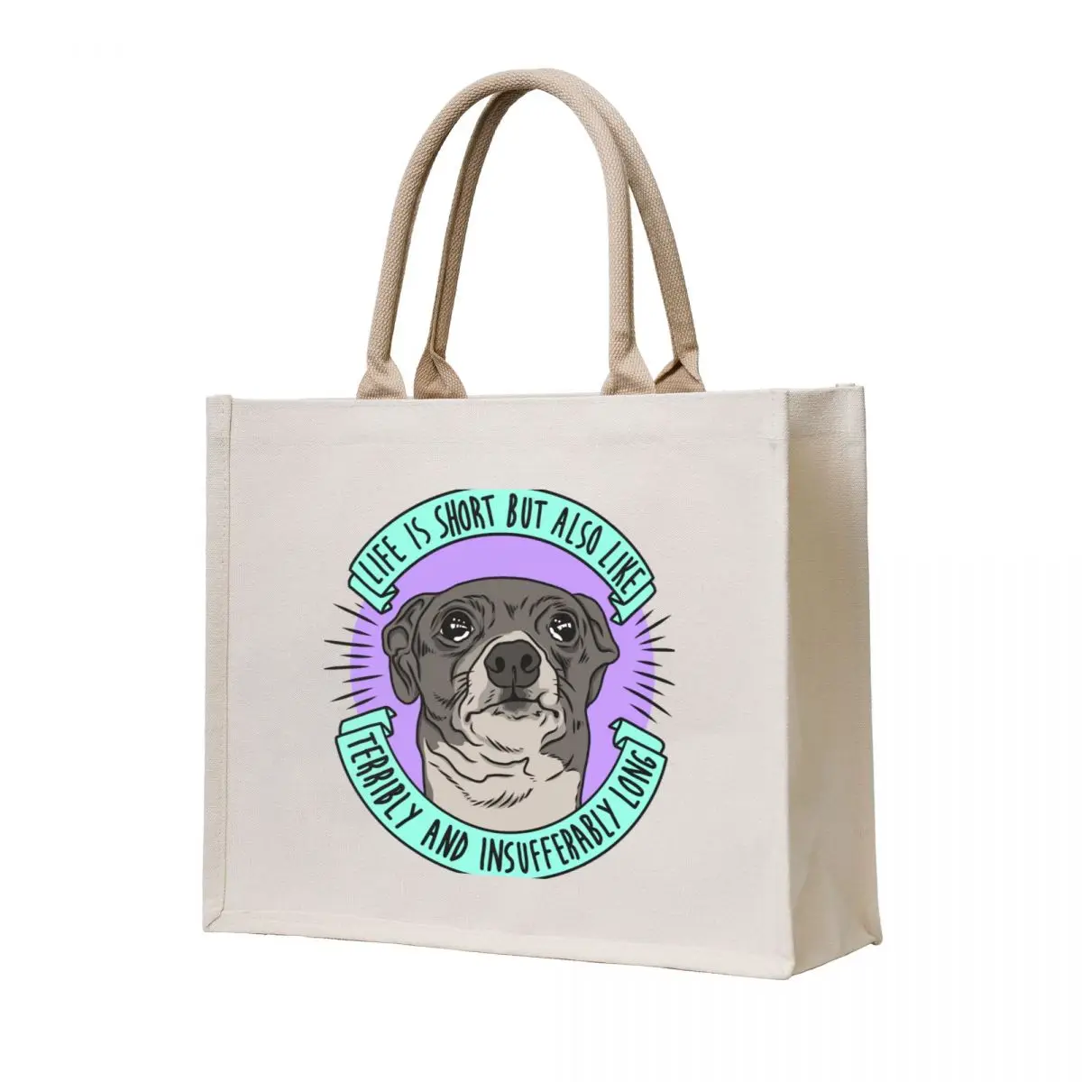 

The Cermet Life Tote Bag Fabric bag Shopper bag Shopper