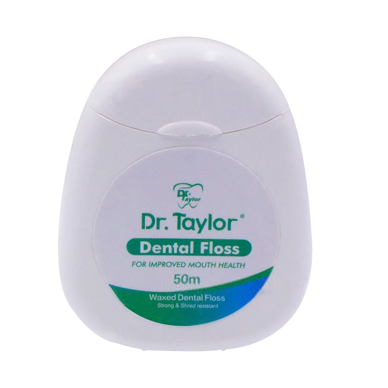 #1Pc Floss Roll 50 M Box Mint Flavor Ultra Fine High Tensile Micro Wax Floss Floss Stick.