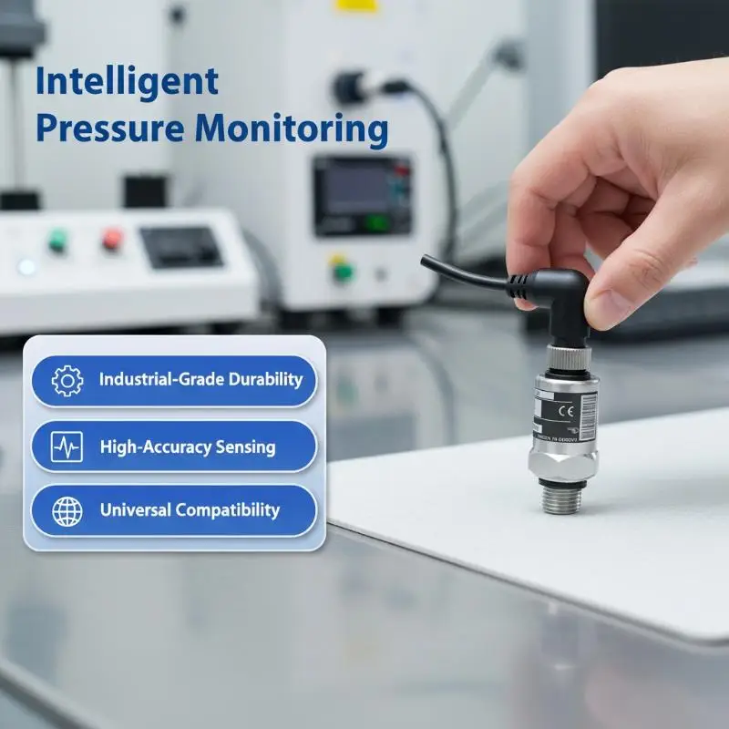 【LM】Transducer For Water Pump Hydraulic Air Oil Liquid 24V Industrial Pressure Transmitter 4-20mA G1/4 PT-506 Pressure Sensor