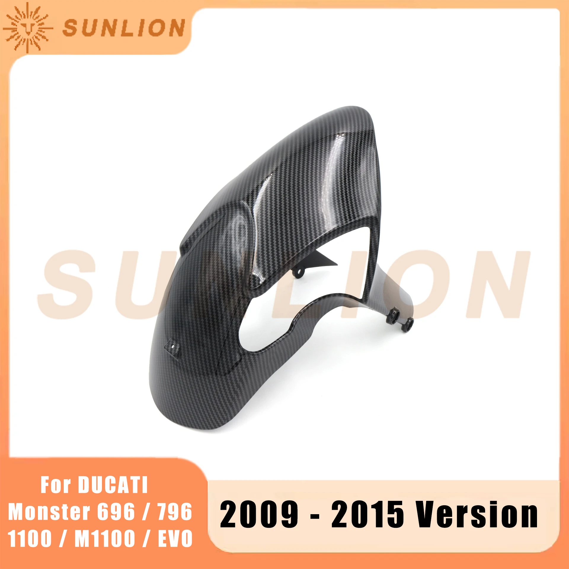 Motorcycle Front Fender Mudguard For DUCATI Monster 696 / 796  / 1100 / M1100 / EVO 2009 - 2015 Version