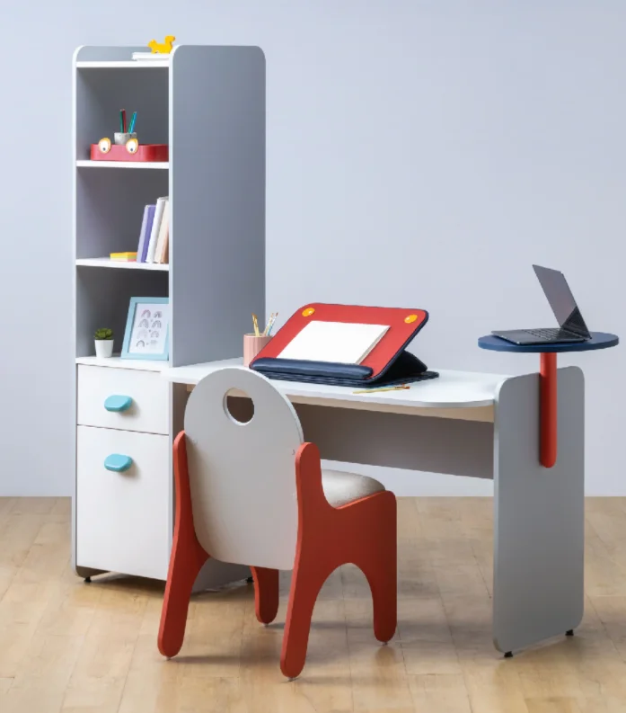 

Modern Design School Lese Schreibtisch Kinder Home Office Schreibtisch Multifunktions-Holz Studien Tisch