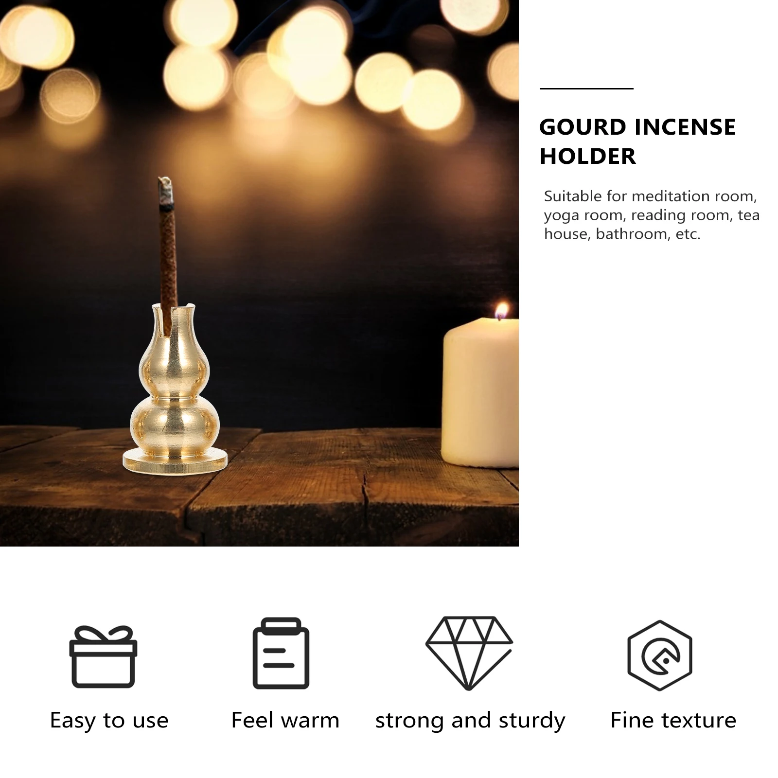 

4 Pcs Incense Rack and Support Burner Censer Holder for Rods Stand Stick Coil Coils Seat