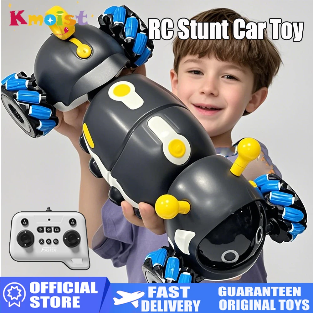 RC  Car 2.4G Remote Controll Cars Toy Stunt Vehicle with Sound Effects and Lighting Toys for Boys Kids Birthday Christmas Gifts