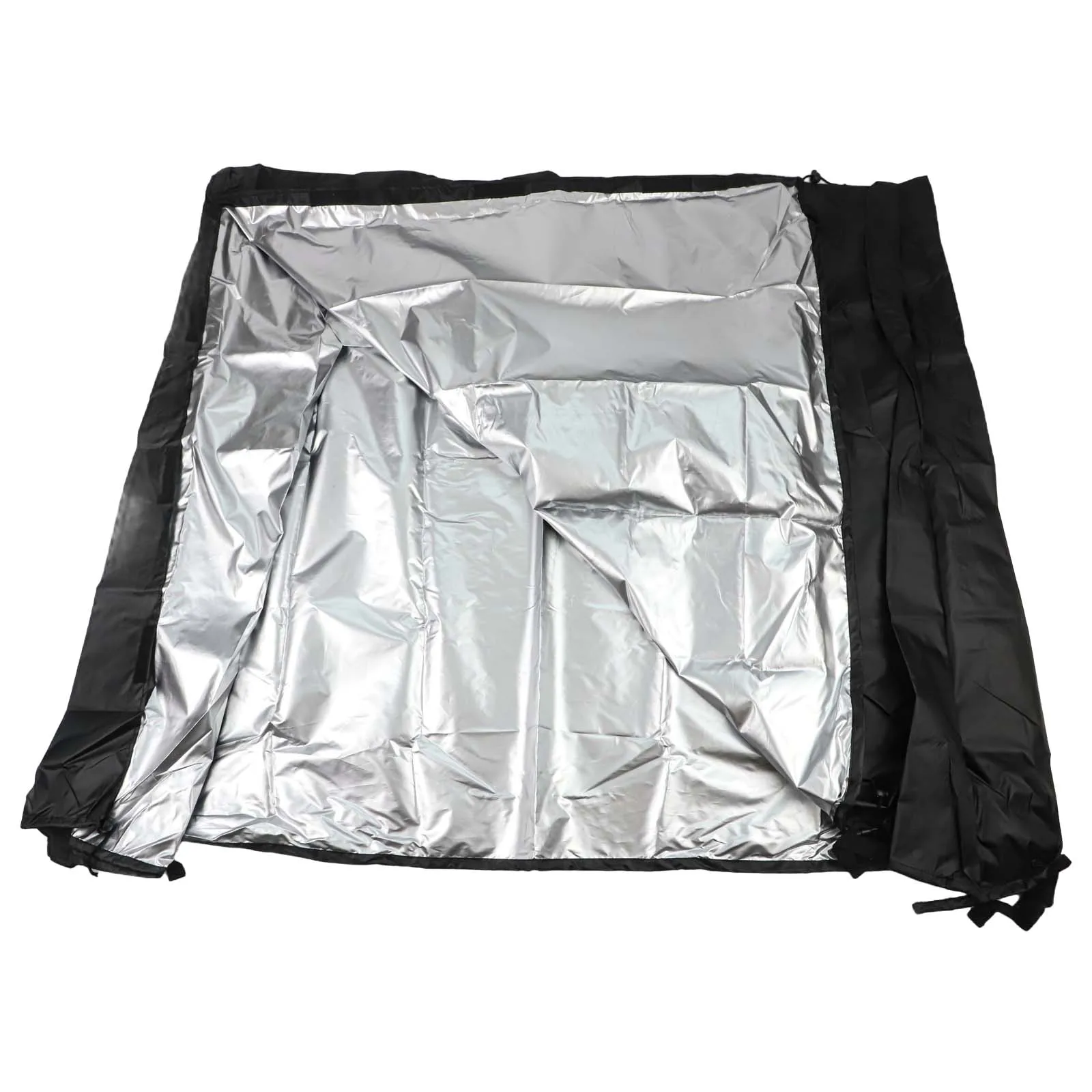 Firewood Log Rack Cover 4FT Waterproof with Ventilation Padded Handles for Easy Use and Protection Against Elements