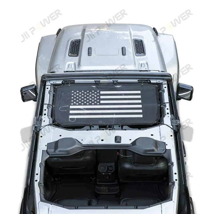 

Front Top Mesh Sunshade for Wrangler JL 2DOOR/4DOR