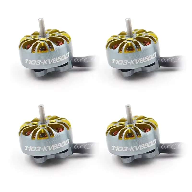 2 3S Lipo 8500KV 1103 Brushless Motor 9N12P 1.5mm Shaft Fit 65mm Prop Tinywhoop Drone SPARKHOBBY XSPEED Pack of 4 Spare Parts