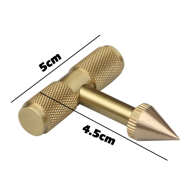 1PC Multi-function Brass Drill Removable Outdoor Edc Tool Protable Hand Tools