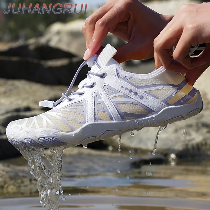 Quick Dry Five Finger Beach Trekking Shoes Men's Outdoor Climbing Shoes Women's Indoor Fitness Shoes Cross-Border New Stream...