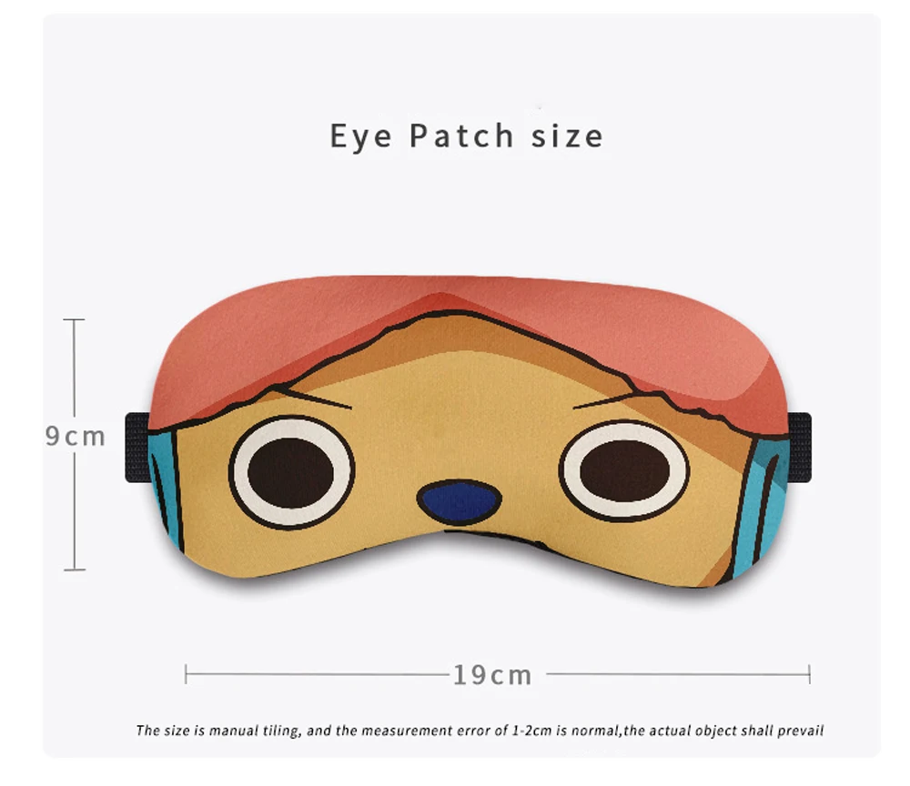 Cartoon 3D Sleep Eye Mask Soft Travel Nap Lightproof Sleeping Eye Patches for Children Lunch Breathable Blackout Eye Covers