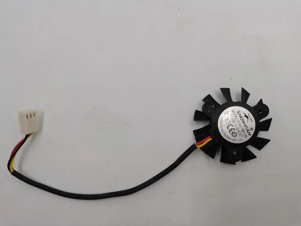 New original fan For SNOW FAN YY5010M12S YY5010M12B YY5010H12S 12V 0.11A 5CM YY6010L12B 12V 0.13A 6CM 4PIN