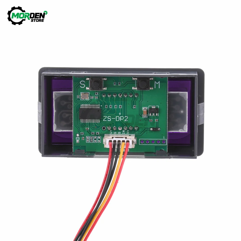 DC3-15V LED Tachometer Gauge RPM Speed Meter  5 Digit Frequency Meter Speedometer for Brushless Motor Controller Tool