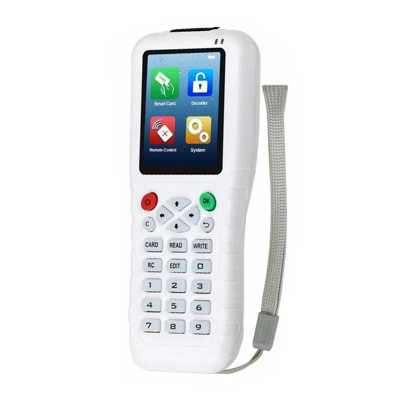 

NFC Smart Card Reader Writer 125KHz 13.56MHz RFID Duplicator Copier Cloner UID T5577 EM4305 Rewritable Key Fob Tag Programmer