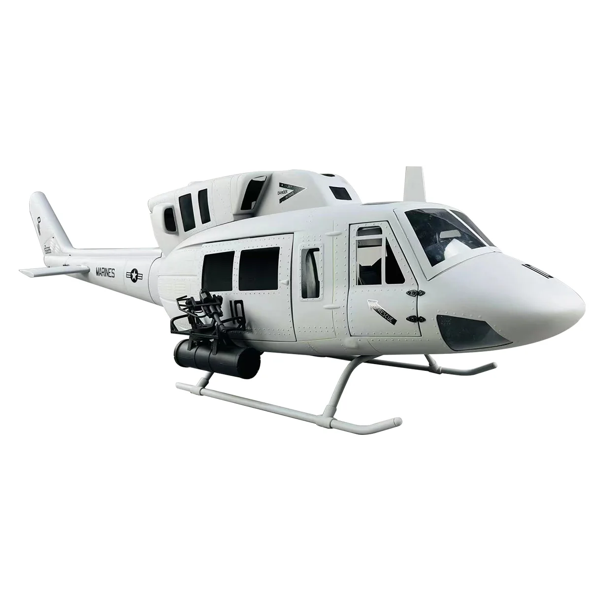 RC Helicopter 500 Size Scale Fuselage Bell UH-1N for TREX RC Helicopter Glassfiber Copter Model Shell