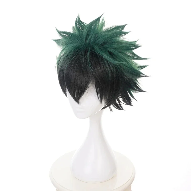 Picture 3: My Hero Academia High-Temperature Fiber Wigs Izuku Midoriya and Katsuki Bakugo Short-Hair Synthetic Wigs