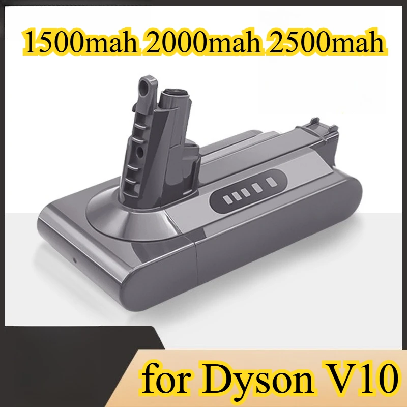 

2500mAh High Power Battery for Dyson V10 Long Lasting Replacement for Dyson V10 Animal Absolute Vacuum Strong Suction