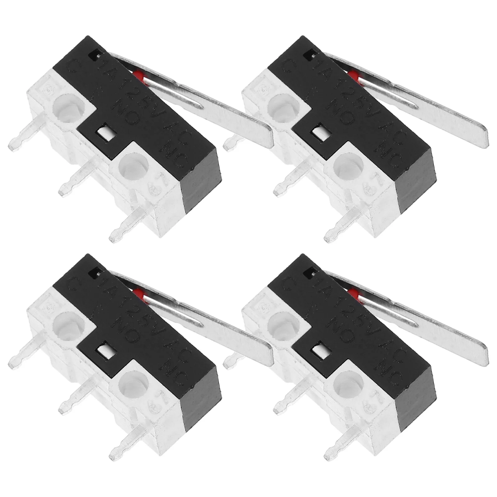 20Pcs Limit Switches Micro Switch Lever Arm Appliance Repairing Accessory Sturdy Materials Harsh Environments Reliable