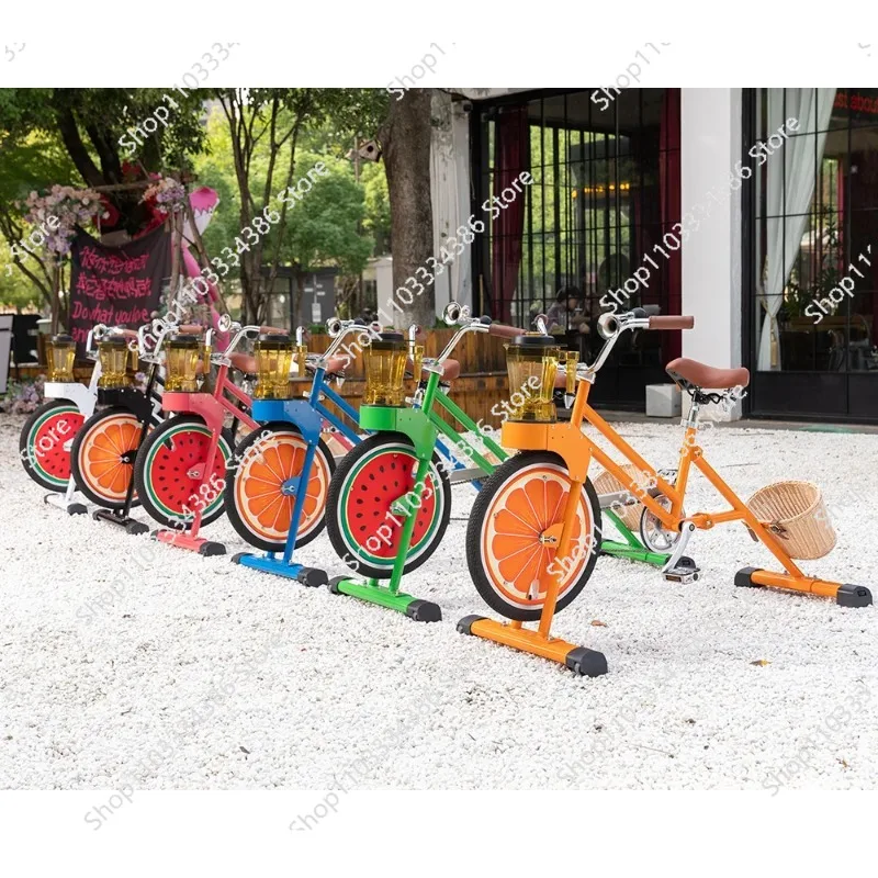 خلاط الدراجات الآلات التجارية مع عصائر الدواسة قطع غيار الدراجات وملحقاتها دراجة خلاط الدراجة لحفلات الأطفال #6