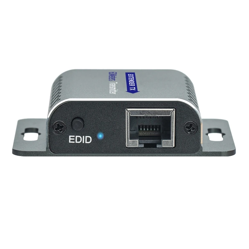 ビデオモニター送信機,アルミニウム合金エクステンダー,4k,60hz互換,60m, 120m,rj45 ir,uhd,hdr v2.0,1080p