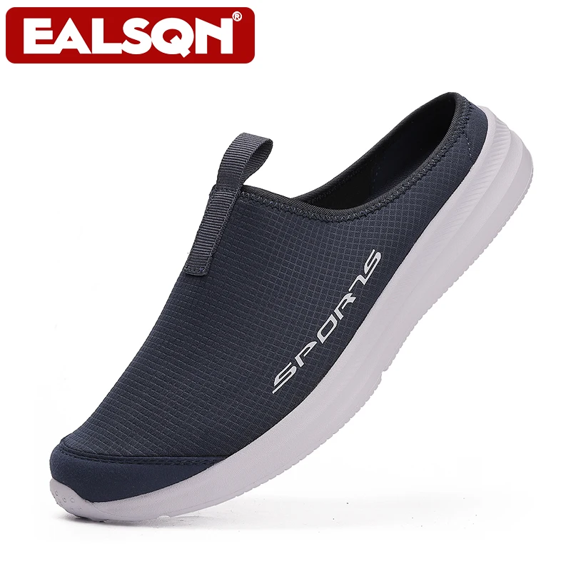 Summer Half Slippers for Men Trendy Men\'s Flat Bottom Casual Shoes Soft Sole Support Shoes Men\'s Sneakers Zapatos De Hombre