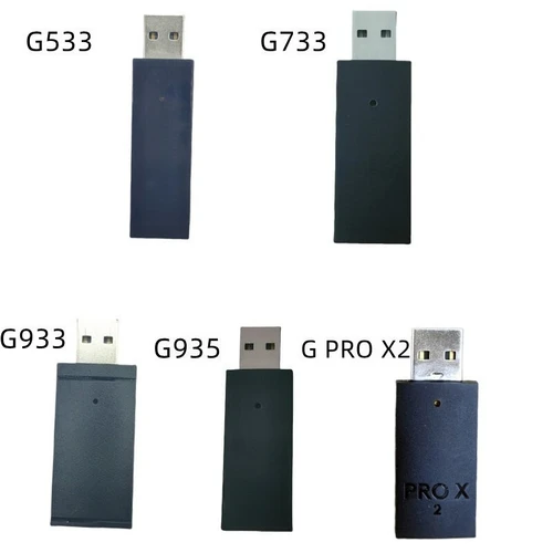 Imagen 2 del producto Receptor Dongle USB de auriculares inalámbricos para Logitech G533,G733,G933,G933S,G935,G PRO X,G PRO X2 adaptador USB de auriculares inalámbricos