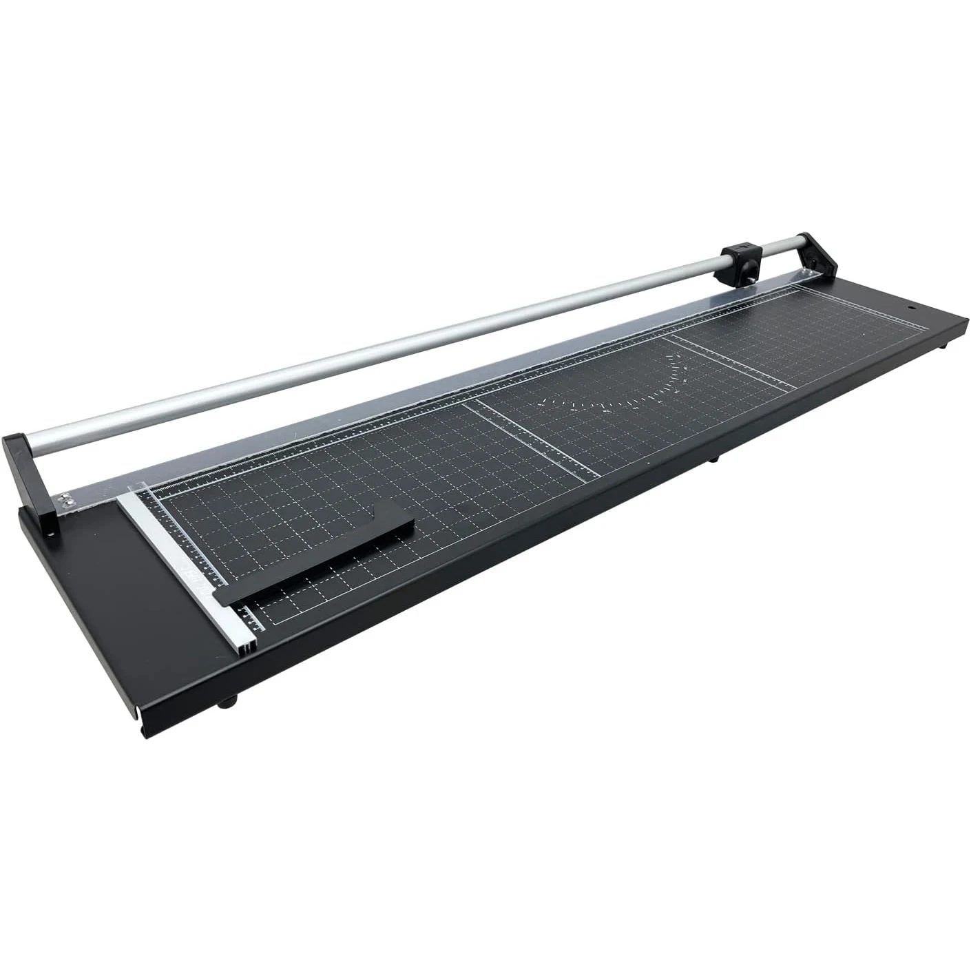 

48'' Manual Rotary Paper Trimmer Cutter with an Angle Line Rolling Guillotine Paper Cutting Machine for Cutting Photo Paper Film