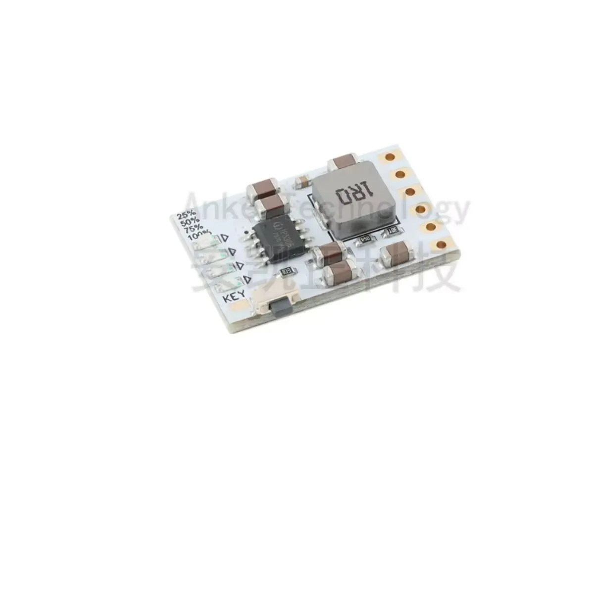 IP5306 Charge‑Discharge Module, 5V/2A Integrated Charge‑Discharge Board for 3.7V/4.2V 18650 Lithium‑ion Battery Power Supply