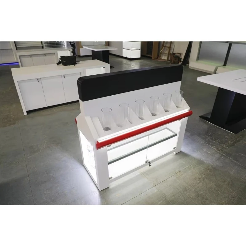 Store fixtures Design display stands Large computer furniture for shopping malls