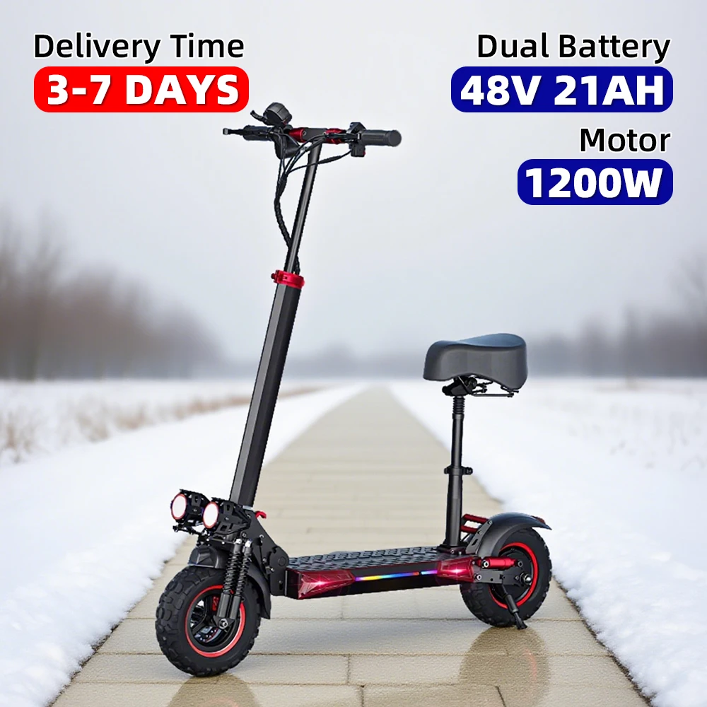 

One piece dropshipping 11 inch electric scooter 1200W48V21AH lithium battery electric scooter in stock in the United States