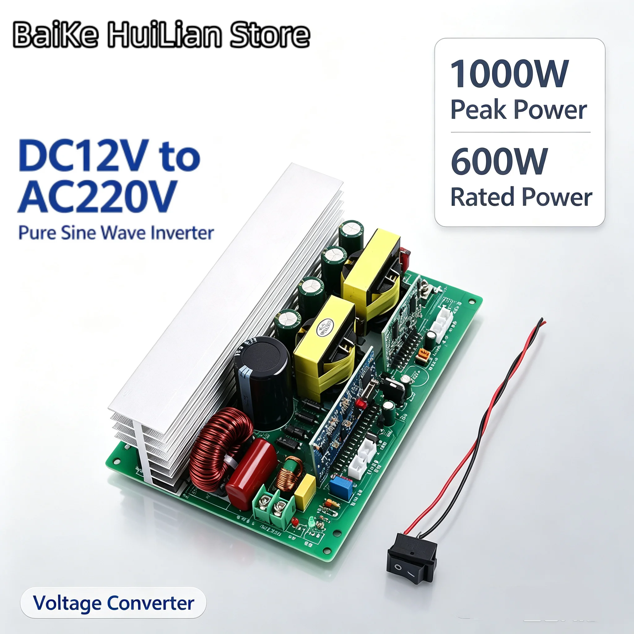 1pcs/lot Brand new original stock 1000W pure sine wave inverter DC12V to AC220V inverter booster motherboard