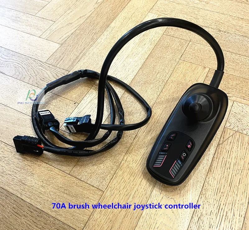 70A brushed electric wheelchair robot scooter joystick controller with electromagnetic brake with USB pps-49