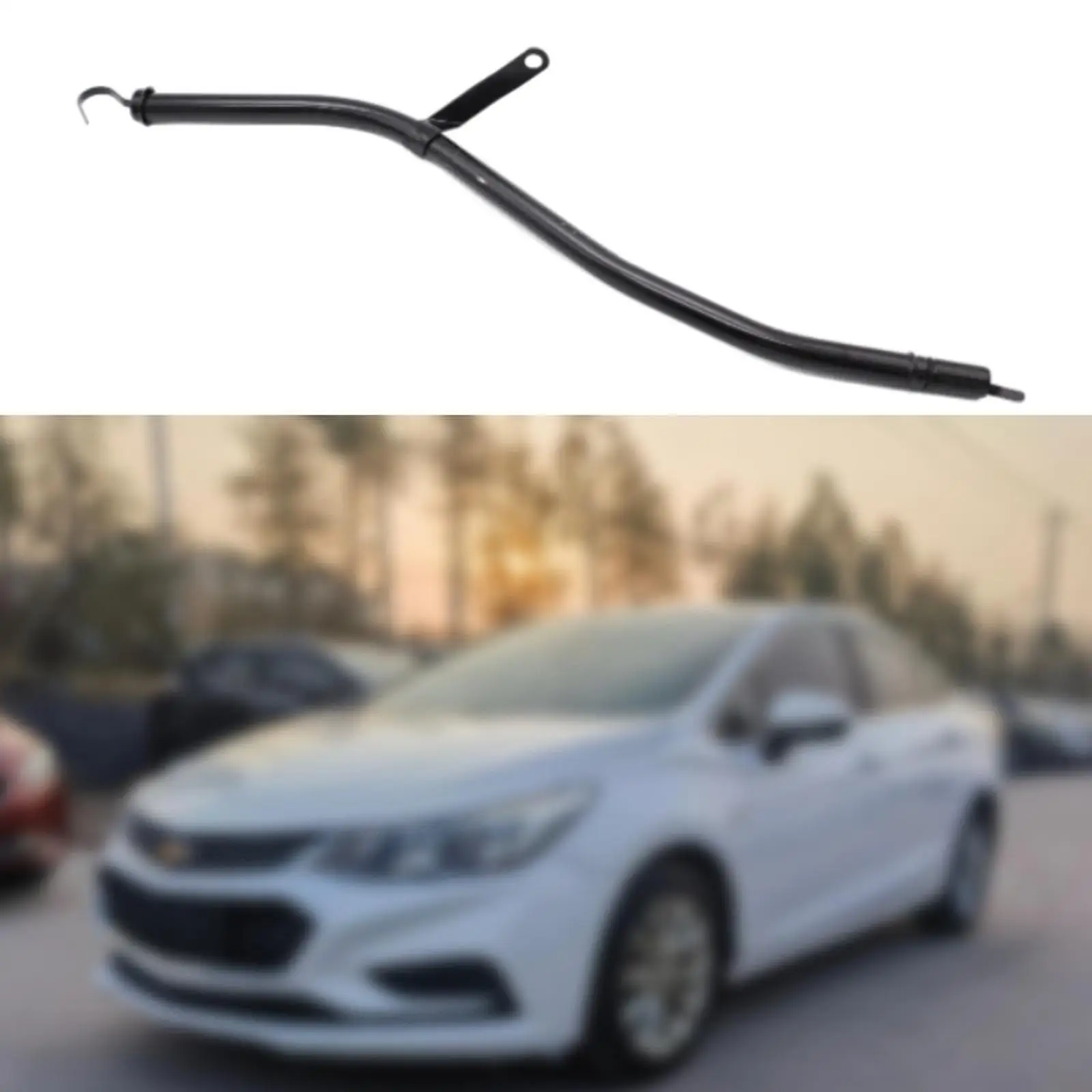 

Transmission Dipstick Gearbox Fluid Dipstick A4995pbk Easy Installation Premium Directly Replace for TH400 Transmissions