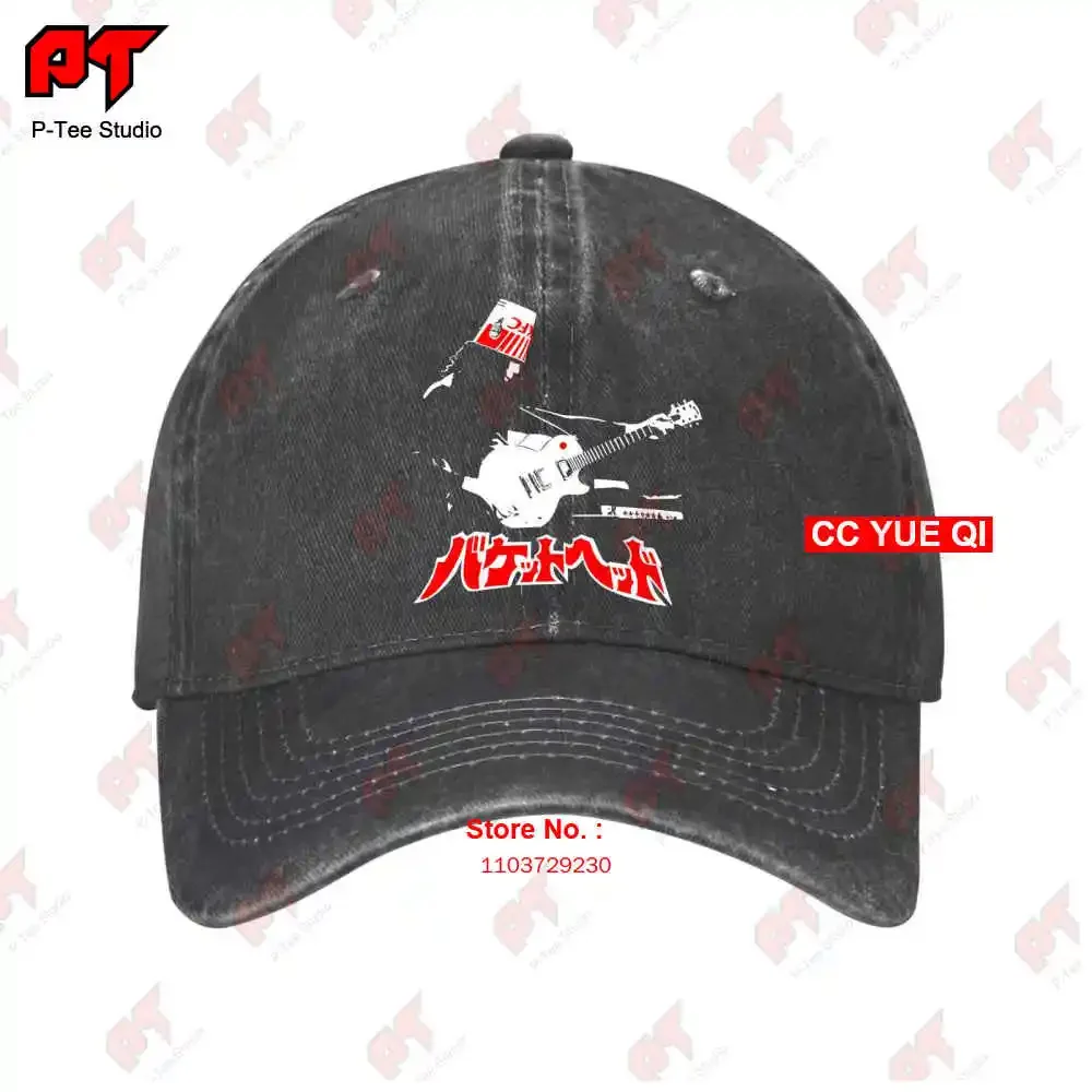 Buckethead With Japanese Writing Baseball Caps Truck Cap QZ75