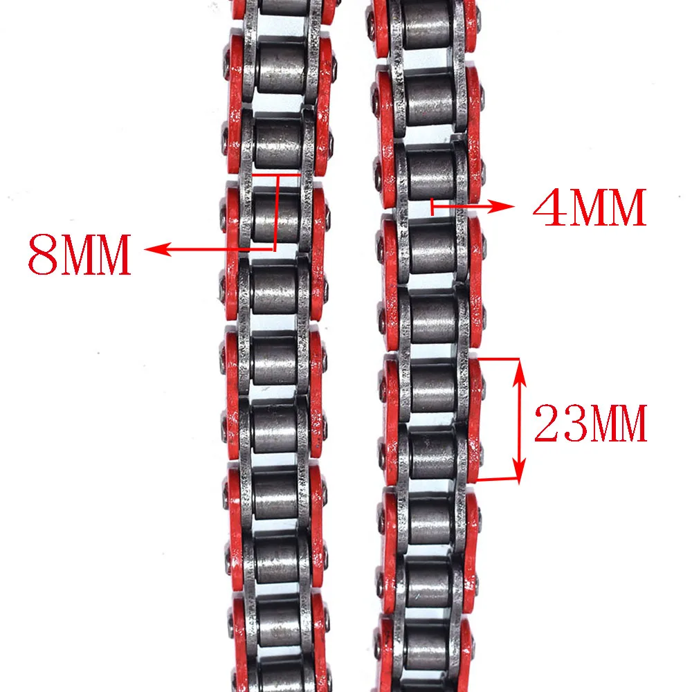 Pit Pro Racing Chain 428H -110 Links With Master Link Color Chain For Dirt Bike ATV Scooter Motorcycle image 6