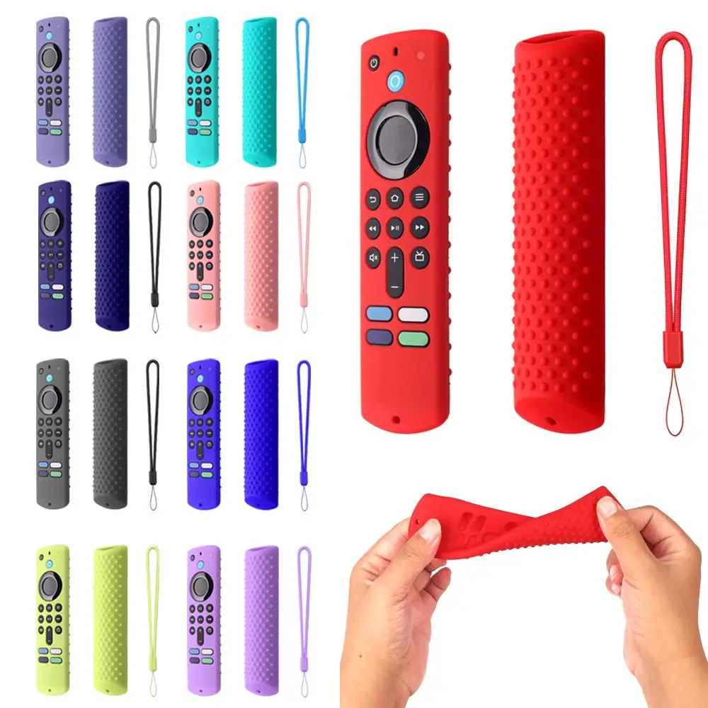 1PC Remote Control Silicone Protective Case For Amazon Fire TV Stick (3rd Gen) Shockproof Remote Control Replacement Cover