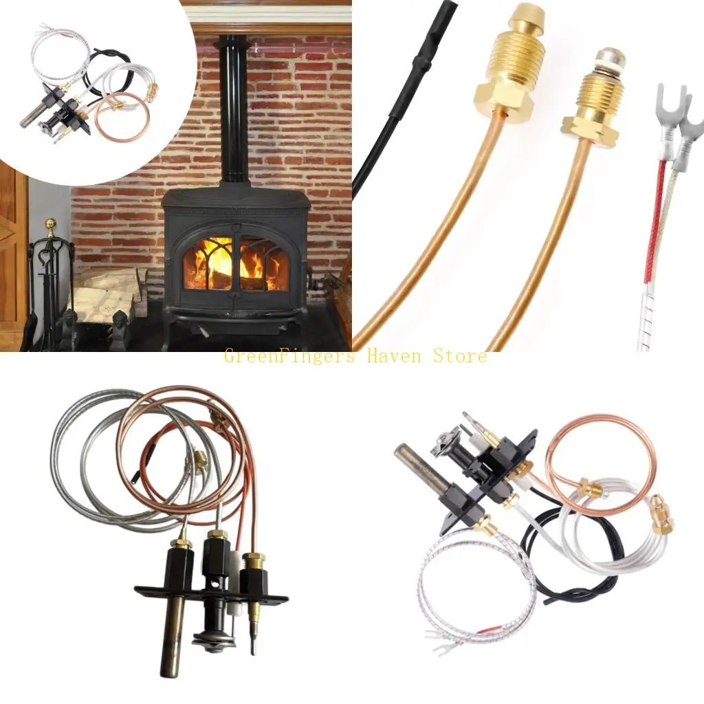 

F68D Комплекты запальных устройств для каминов 10002265 Газовые запальные устройства включают в себя запальную трубку, термопару