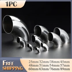 1Pc 304 Stainless Steel 90 Degree Angle Rectangular Welded Elbow Sanitary Fittings Exhaust Pipe Modified DIY Brewing Equipment