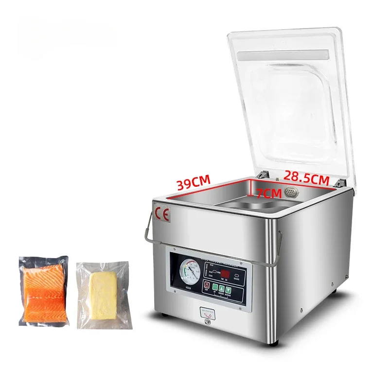 Automatic Industrial DZ-260B Desktop Commercial Vacuum Sealer Vacuum Packing Machine