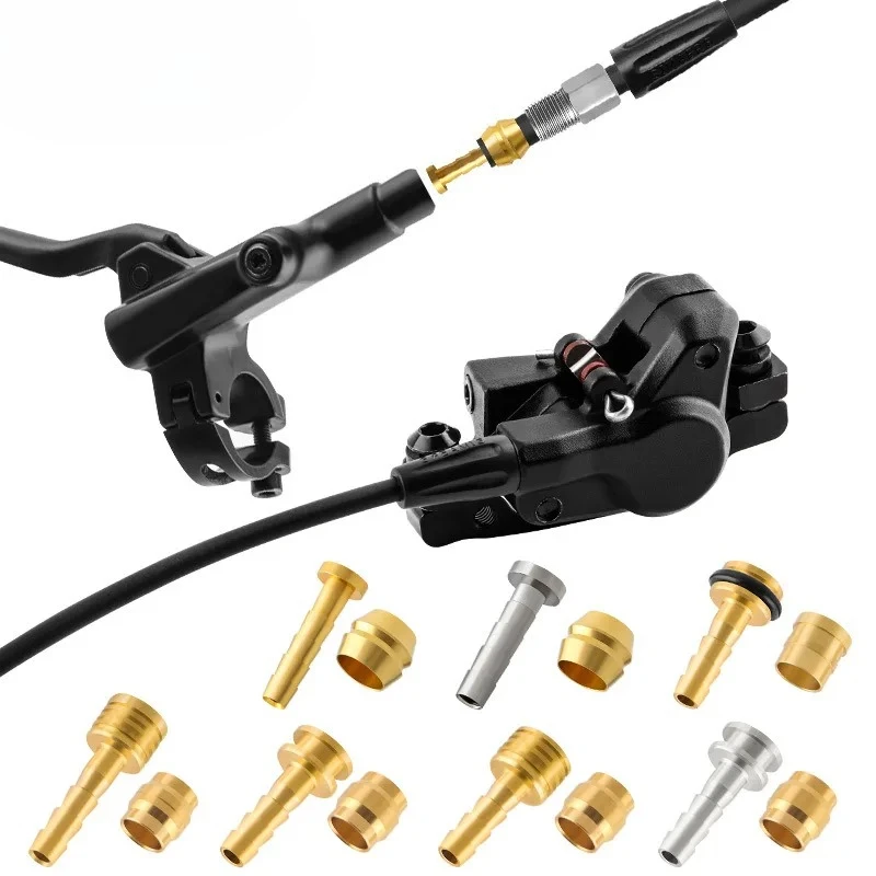 

Масляная игла для горного велосипеда, 10 комплектов, тормозная оливковая головка для SHIMANO BH90 BH59, масляный тормозной шланг, соединительная вставка