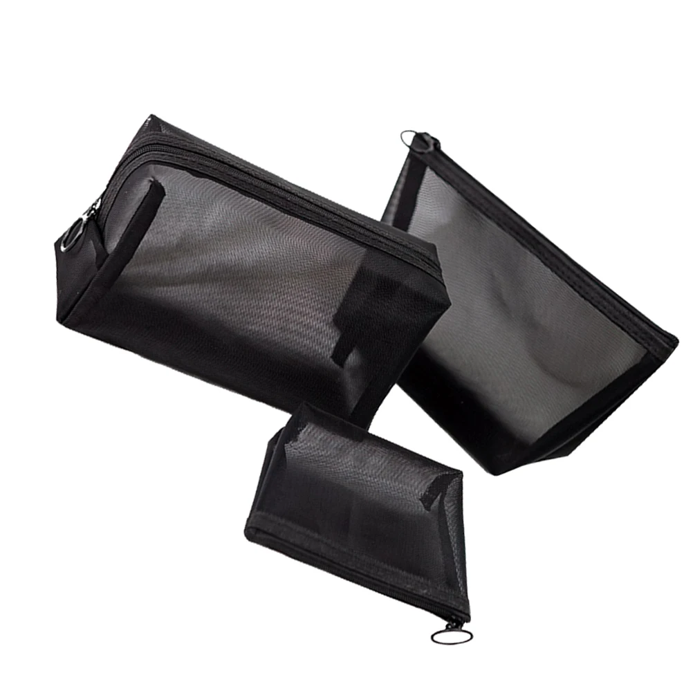 

3pcs Bag Set Compact Travel Makeup Bag Toiletry Bags Portable Storage ganizer For Cosmetics Lipstick Toothbrush