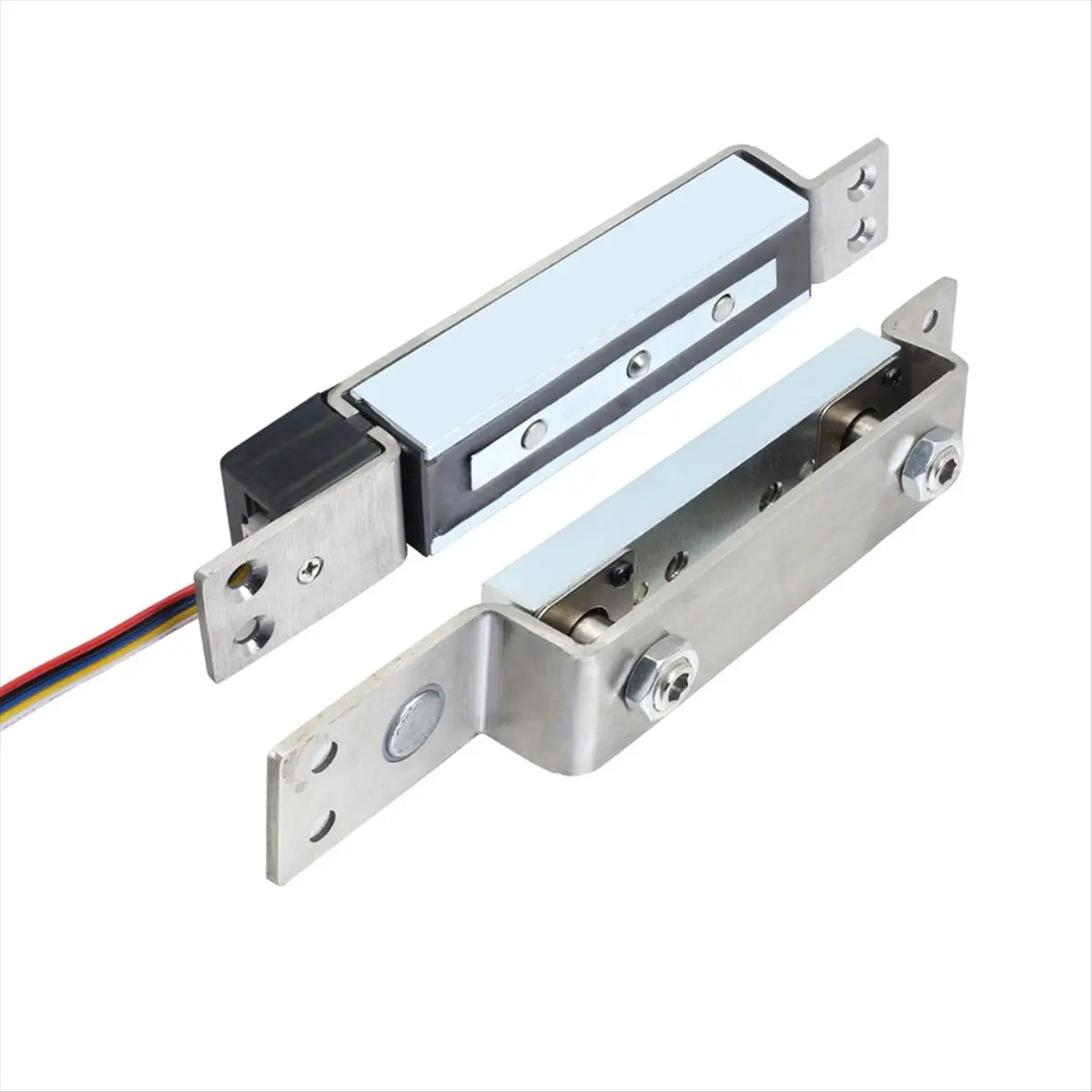 A99X Embedded Electromagnetic Shear Lock Concealed Electric Magnetic Door Lock with Time Delay for Access Control Systems