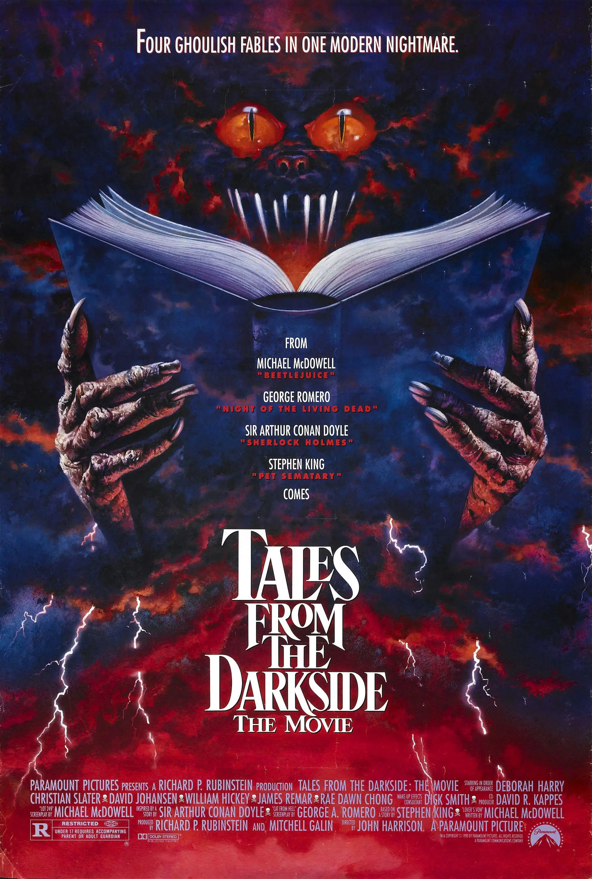 Classic Movie Tales from the Darkside: The Movie (1990) Silk Poster Wall Painting Home Decor