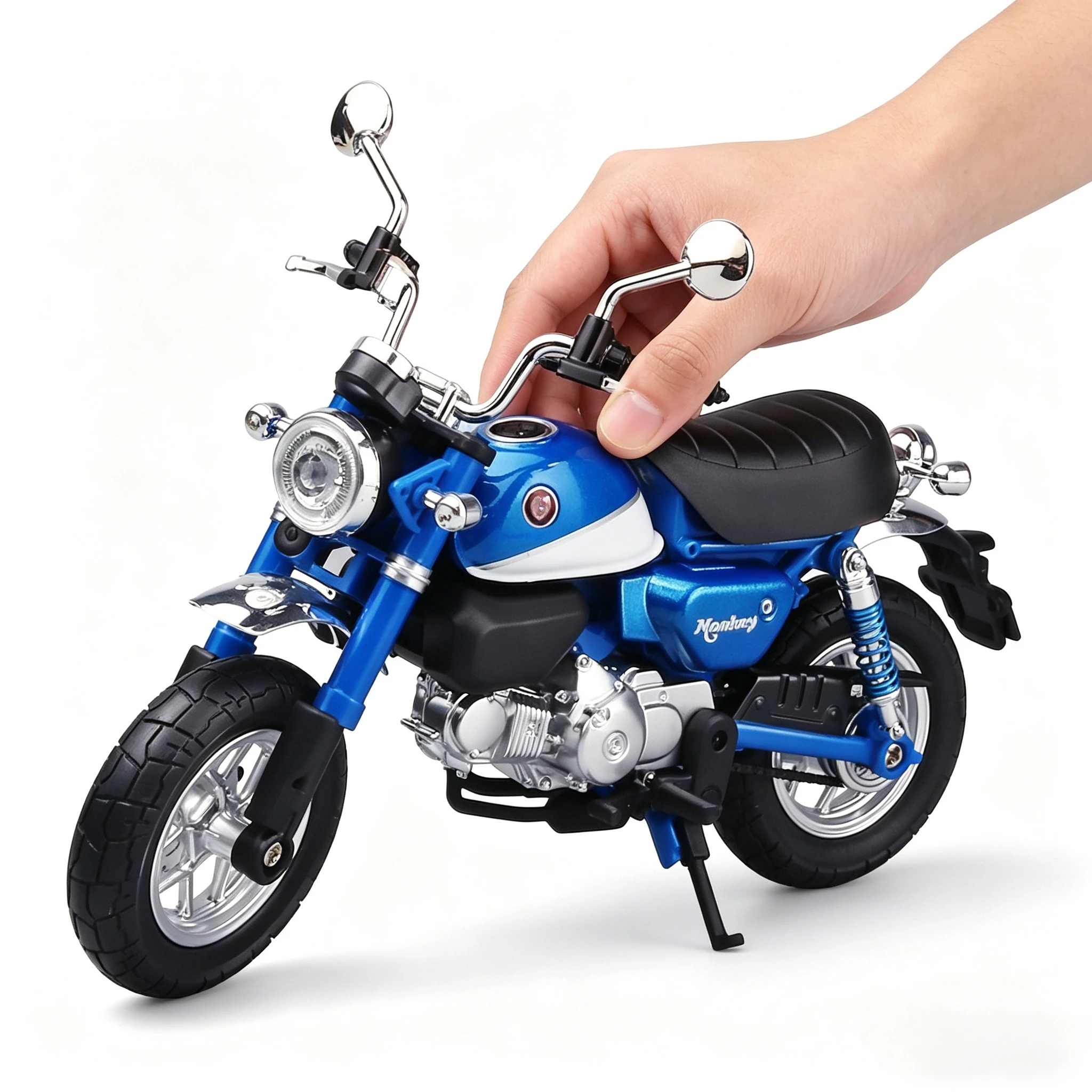 

1:12 Monkey 125 Motorcycle Toy Diecast Metal Model Sport Miniature Collection Gift For Children