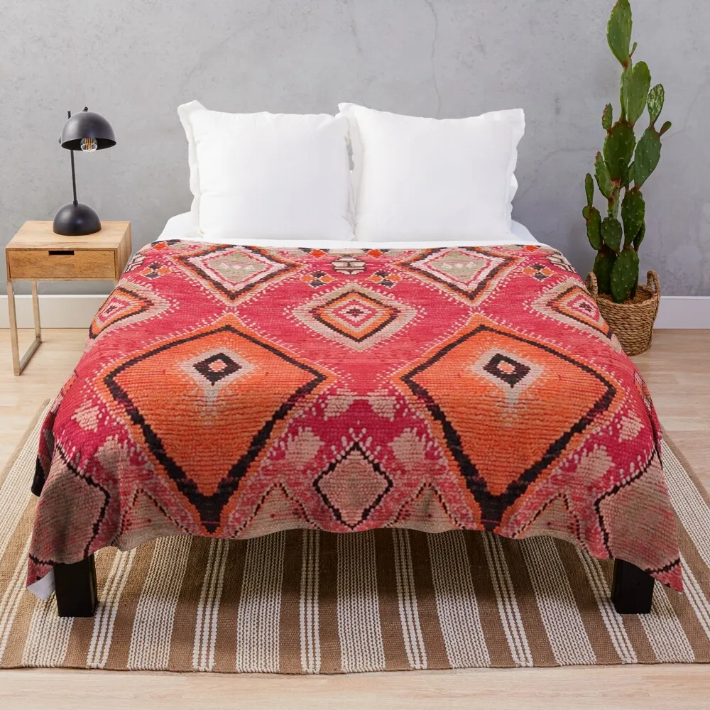 

Heritage Moroccan Berber Throw Blanket