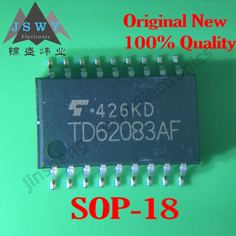 

5PCS TD62083 TD62083AF TD62083AFG TD62783AFG TD62783 TD62084AFG TD62084AF SOP-18 Driver Chip IC New Free Shipping